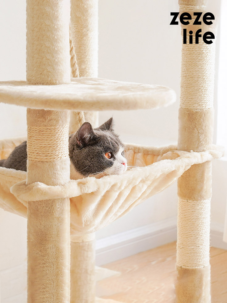 ZezeLife Modern Cat Tree, view 2