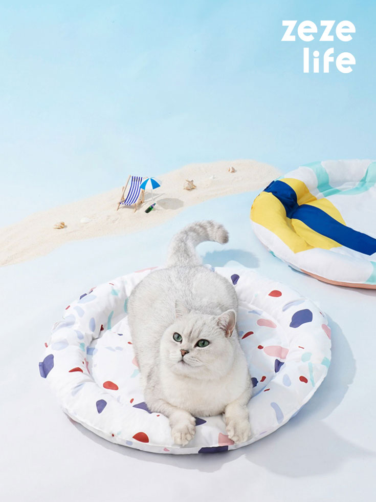 ZezeLife Modern-style Cooling Mat For Cats