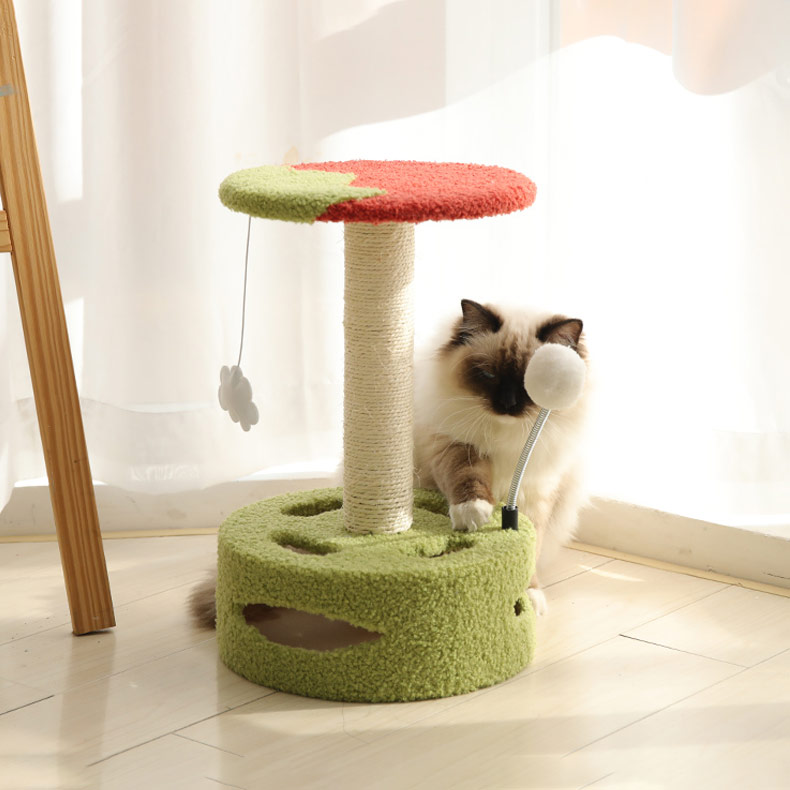 ZezeLife Cute Multi-function Cat Scratching Post, view 4