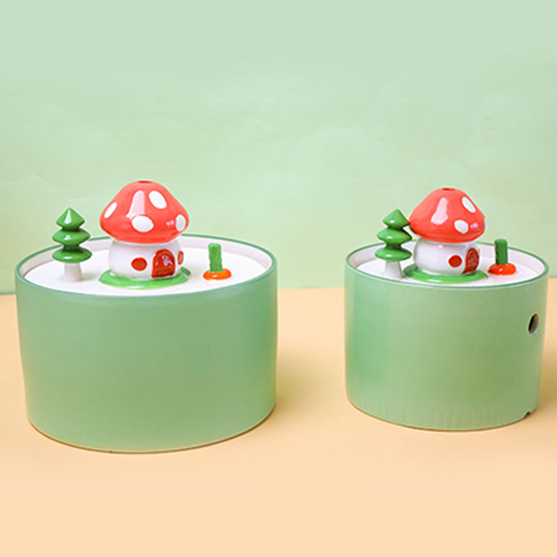 ZezeLife Mushroom House Cat Water Fountain, view 6
