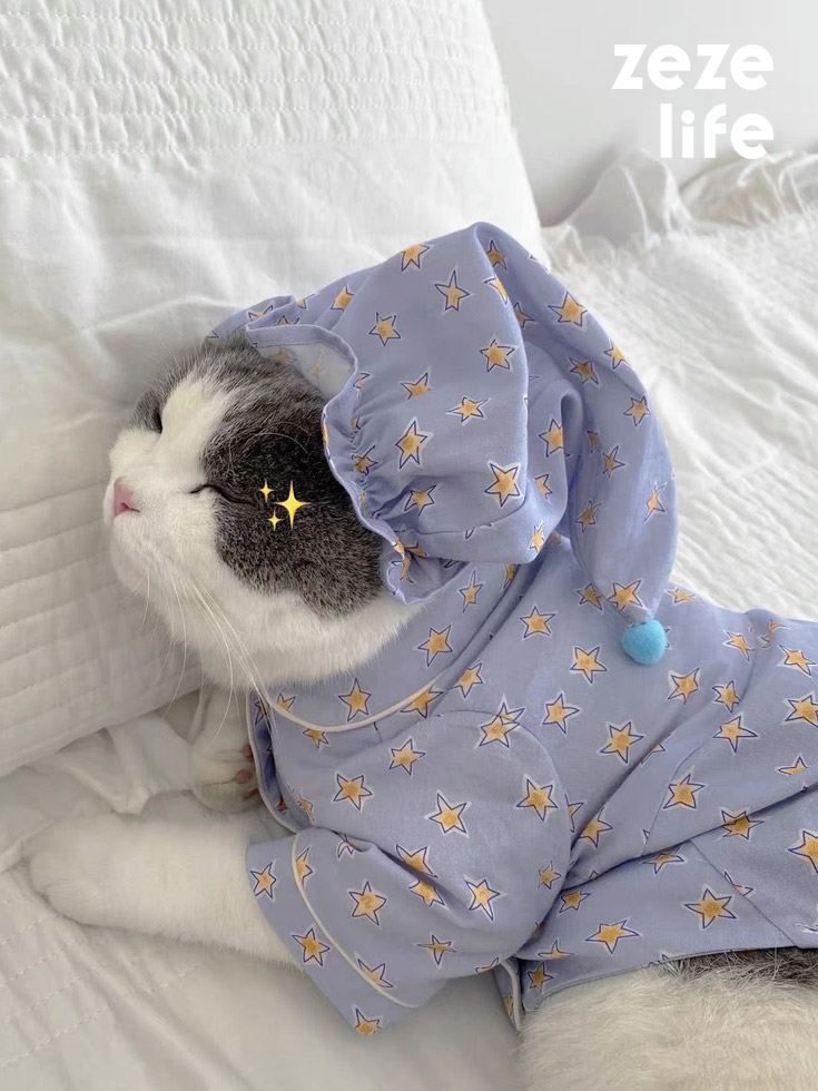 ZezeLife Nightgown Cat Clothes, view 2
