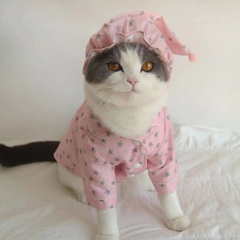 ZezeLife Nightgown Cat Clothes, view 4