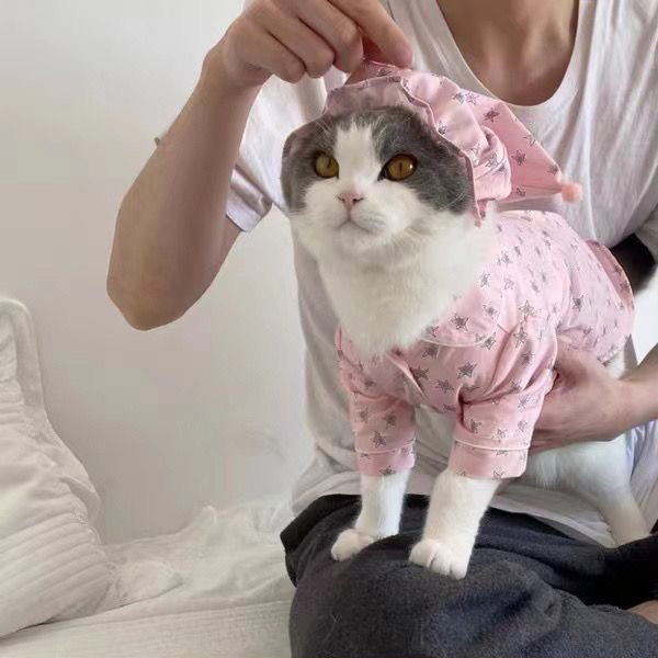 ZezeLife Nightgown Cat Clothes, view 5