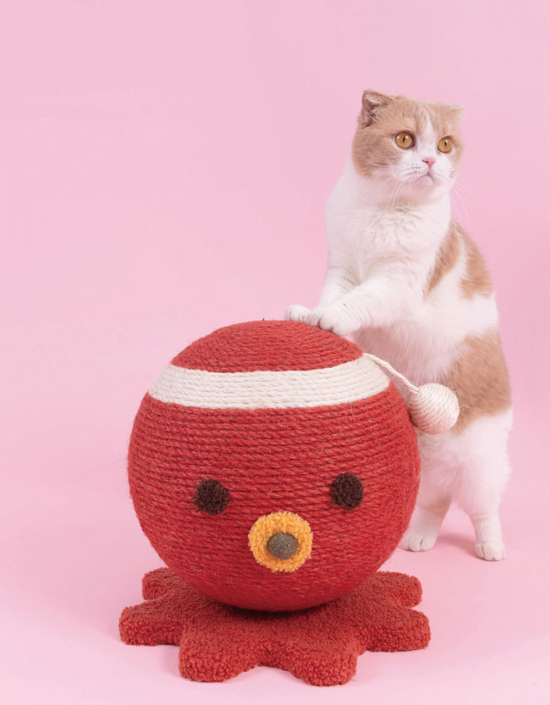 ZezeLife Octopus Cat Scratcher Ball, view 4