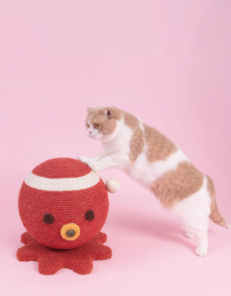 ZezeLife Octopus Cat Scratcher Ball, view 5