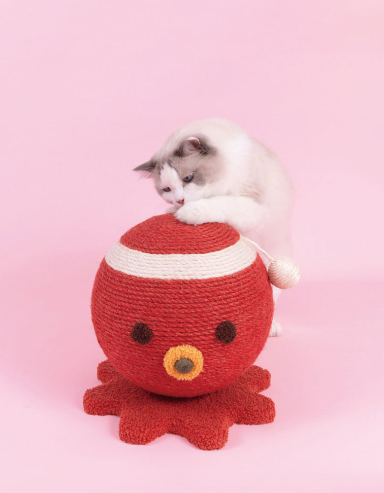 ZezeLife Octopus Cat Scratcher Ball, view 6