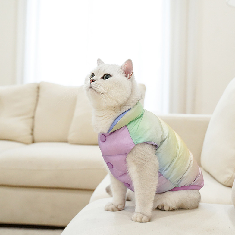 ZezeLife Padded Jacket Cat Clothes, view 3