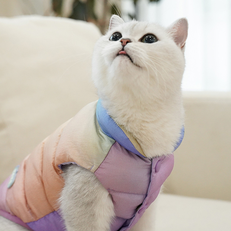 ZezeLife Padded Jacket Cat Clothes, view 5