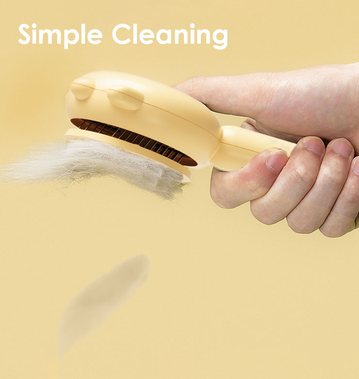 ZezeLife Paw One-Click Cleaning Cat Brush, view 6
