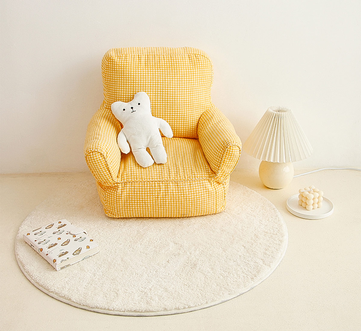 ZezeLife Plaid Cat Sofa, view 6