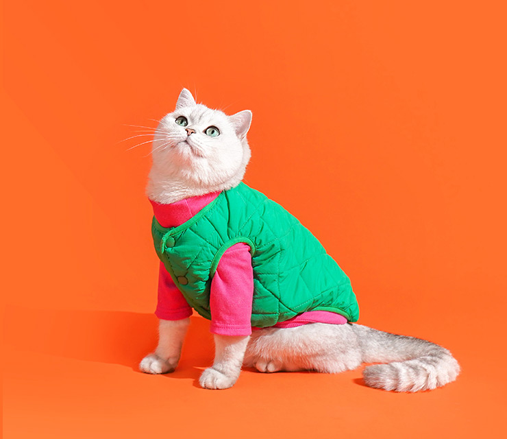 ZezeLife Polar Fleece Cat Clothes, view 5