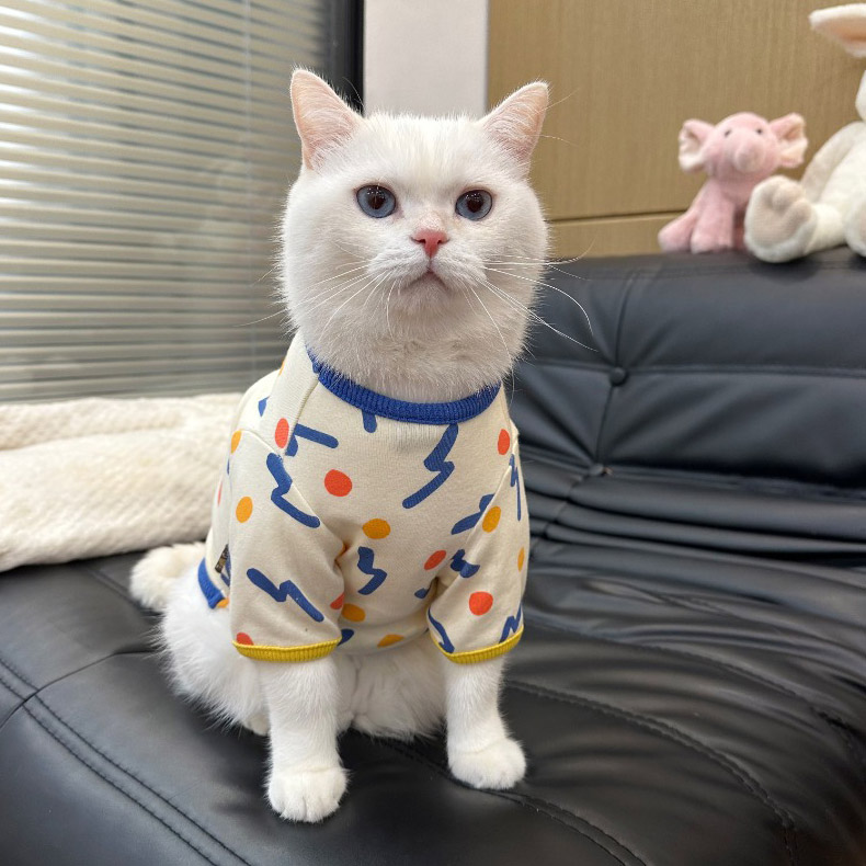 ZezeLife Polka Dot Cat Clothes, view 3