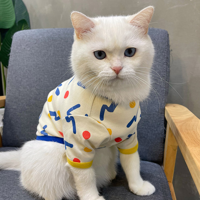 ZezeLife Polka Dot Cat Clothes, view 4