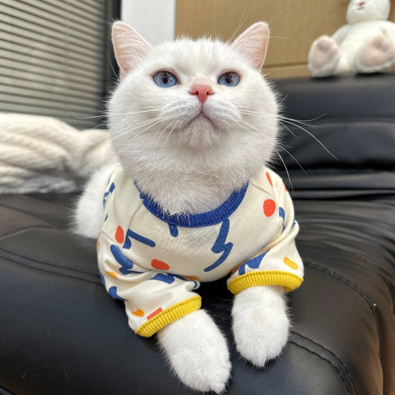 ZezeLife Polka Dot Cat Clothes, view 6