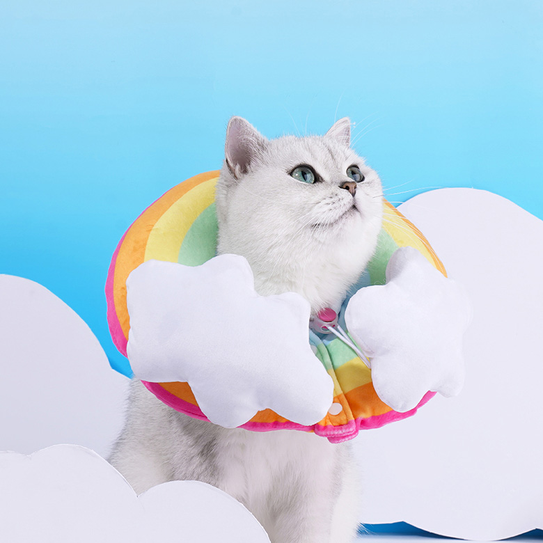 ZezeLife Rainbow Cat Cone, view 5