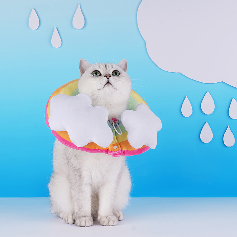 ZezeLife Rainbow Cat Cone, view 6