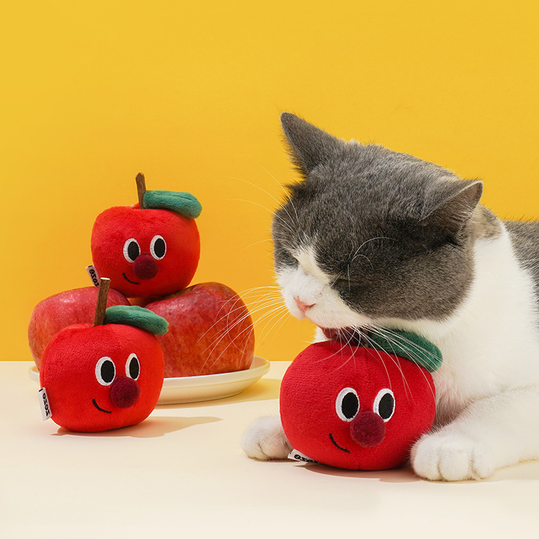 ZezeLife Red Apple Silvervine Cat Toy, view 4