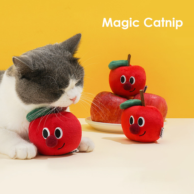 ZezeLife Red Apple Silvervine Cat Toy, view 6