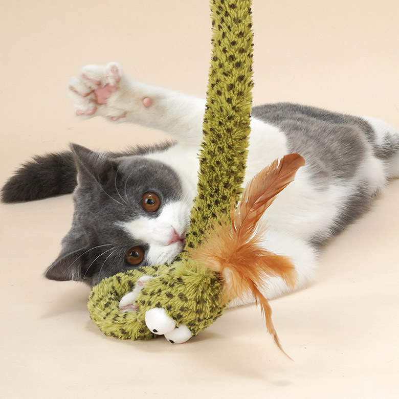 ZezeLife Snake Cat Wand Toy, view 4