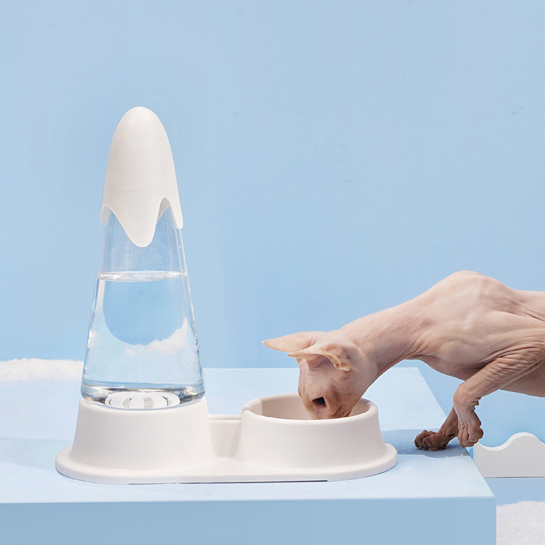 ZezeLife Snow Mountain Cat Water Dispenser, view 4