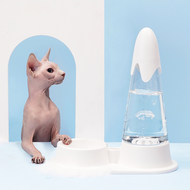 ZezeLife Snow Mountain Cat Water Dispenser, view 5