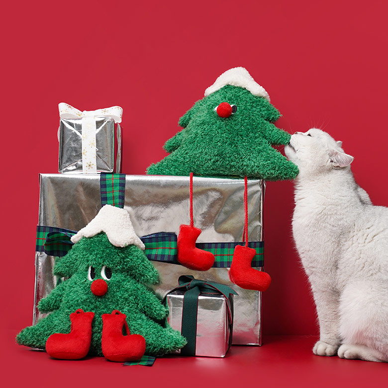ZezeLife Snow Tree Catnip Cat Toy, view 4