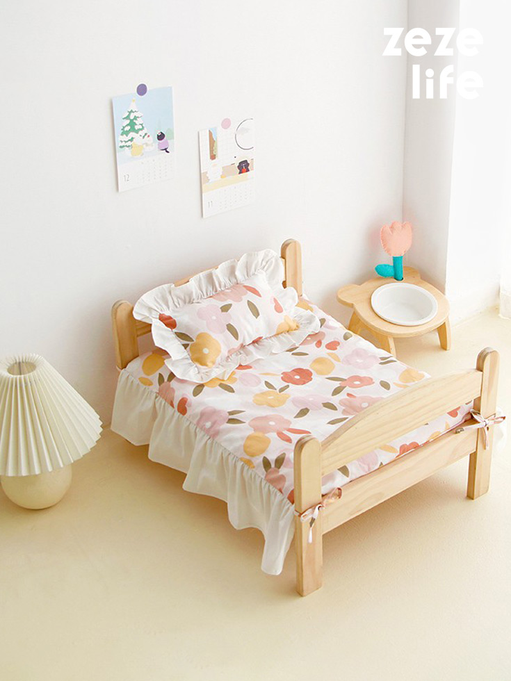 ZezeLife Solid Wood Cat Bed, view 2