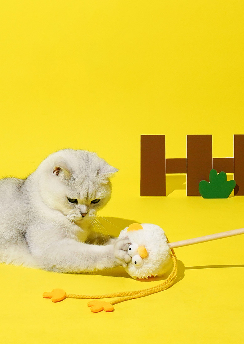 ZezeLife Chick Cluck Cat Teaser, view 5