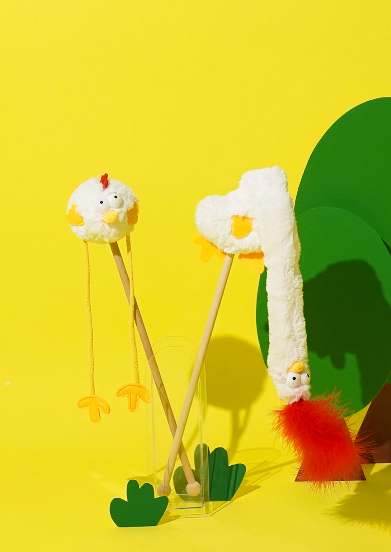ZezeLife Chick Cluck Cat Teaser, view 6