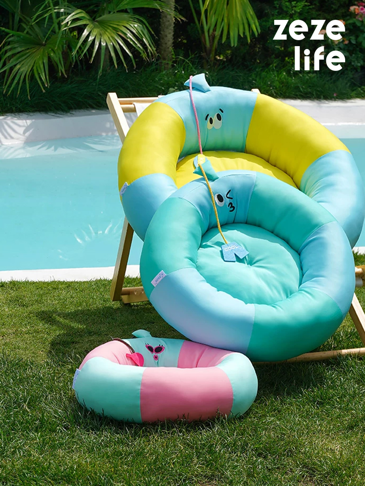 ZezeLife Swim Ring Cat Bed, view 4
