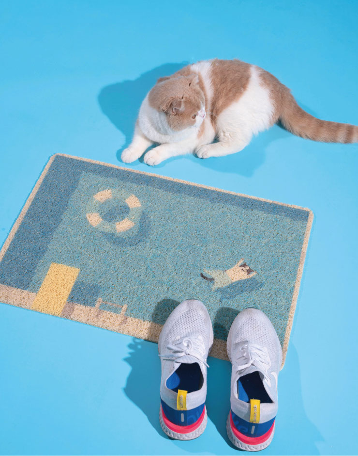 ZezeLife Swimming Pool Cat Litter Mat, view 6