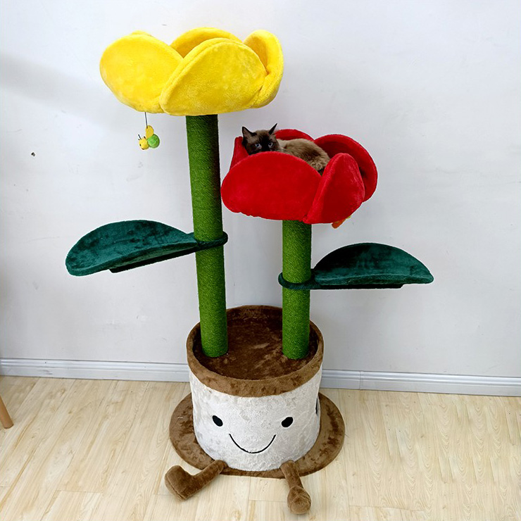 ZezeLife Tulip Cat Tree, view 3