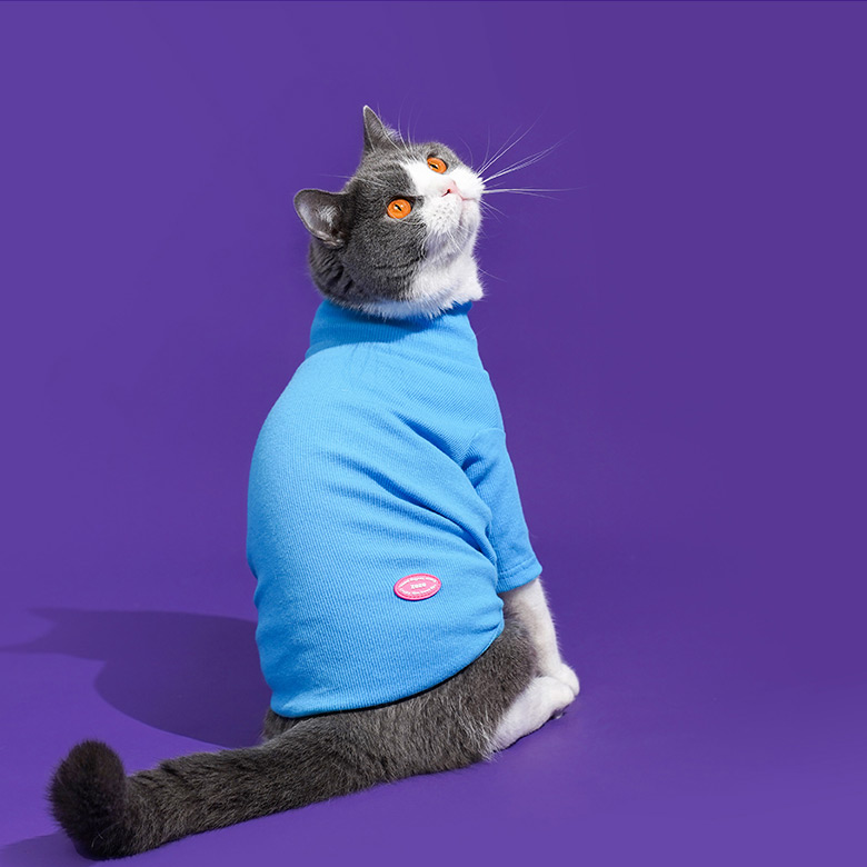 ZezeLife Turtleneck Cat Clothes, view 6