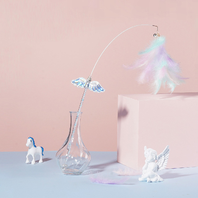 ZezeLife Unicorn Feather Cat Teaser, view 3