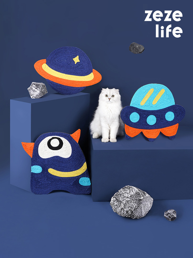 ZezeLife Universe Series Cat Scratching Mats