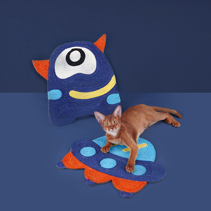 ZezeLife Universe Series Cat Scratching Mats, view 4