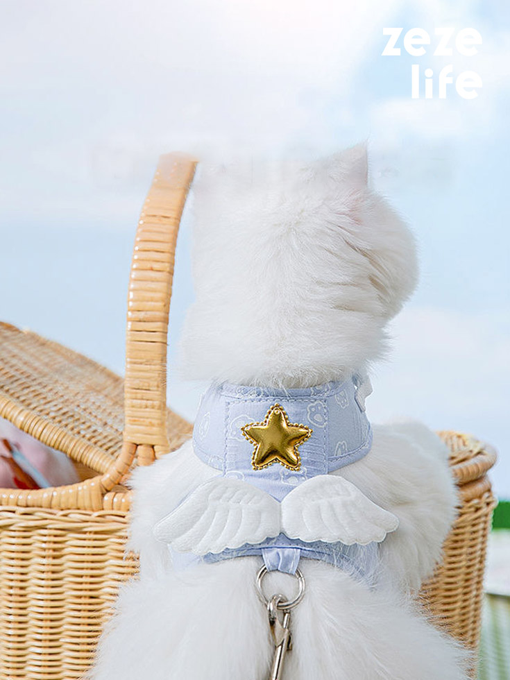 ZezeLife Wing Cat Harness and Leash, view 2