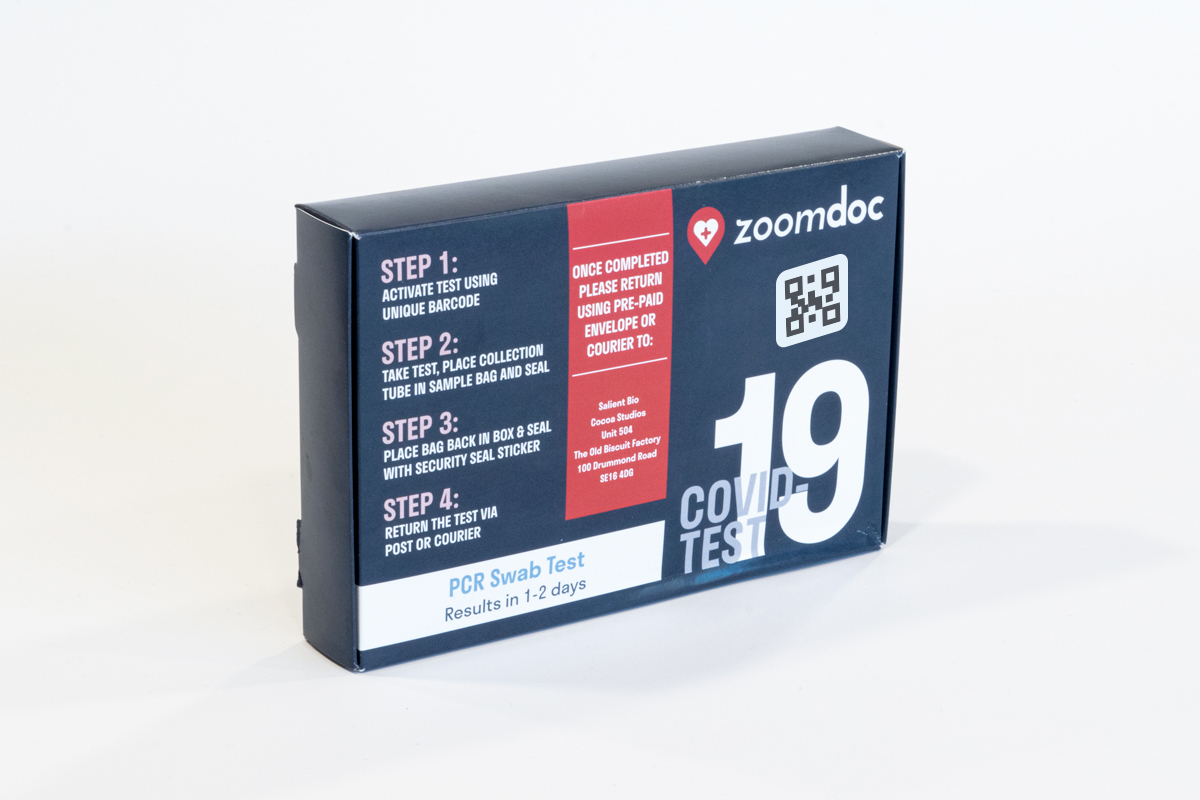 ZoomDoc Health Activate – Covid-19 PCR Test